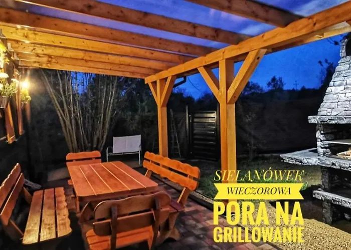 Sielanowek - Orzechowa Z Sauna Wanna Termalna Jacuzzi